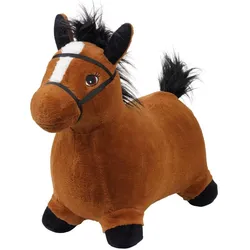Krea Hop And Bounce Plush Horse, Brown (36-2032)