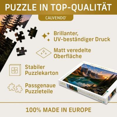 CALVENDO Puzzle Deutsches Zollmuseum am Zollkanal in Hamburg | 1000 Teile Lege-Größe 64 × 48 cm Foto-Puzzle für glückliche Stunden