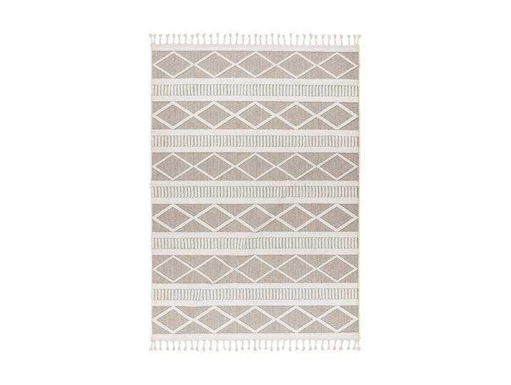 Design Teppich „Tunis 401“ - Beige Beige, Ivory 80 x 150 cm LALEE