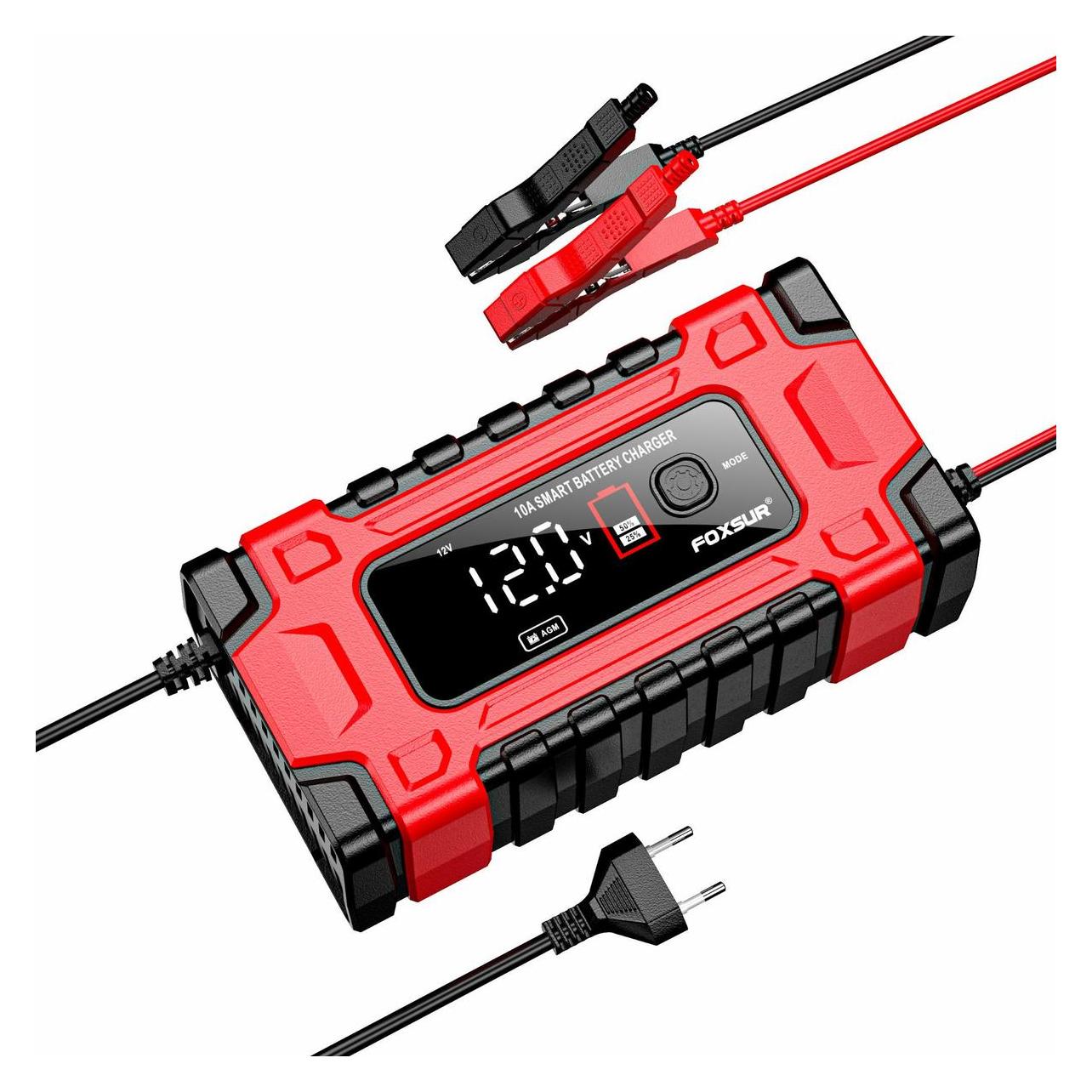 Awtools EM PROSTOWNIK FOXSUR 12V&24V 10A LCD (67342749)
