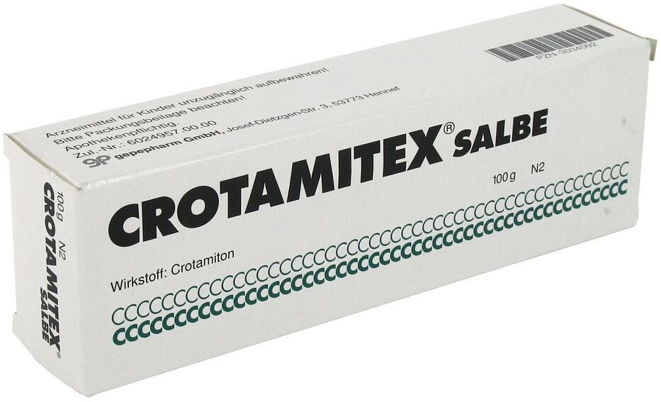 Crotamitex zur Krätze Behandlung