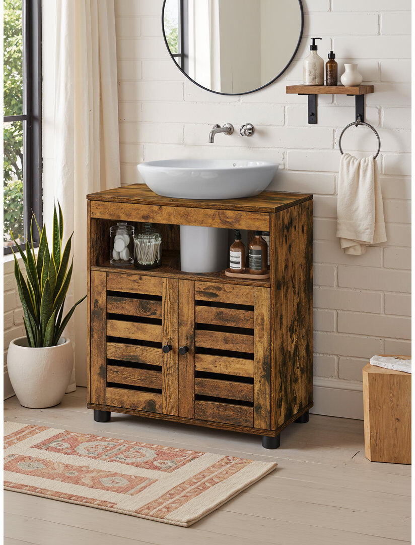Brambly Cottage 1524 mm Bathroom Vanity Brown