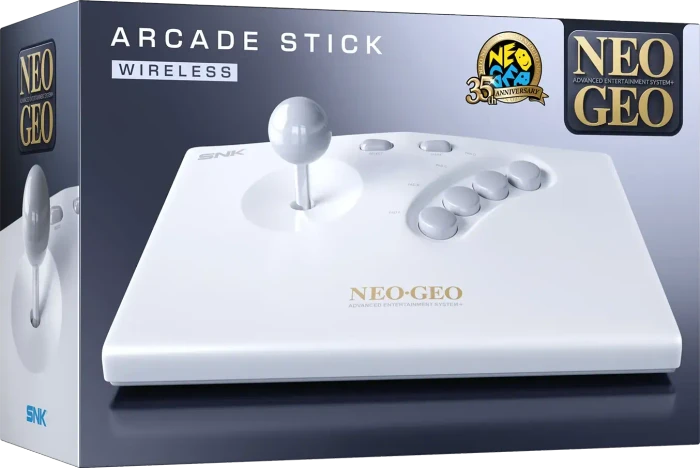 NEOGEO AES+ Arcade Stick - White - Controller