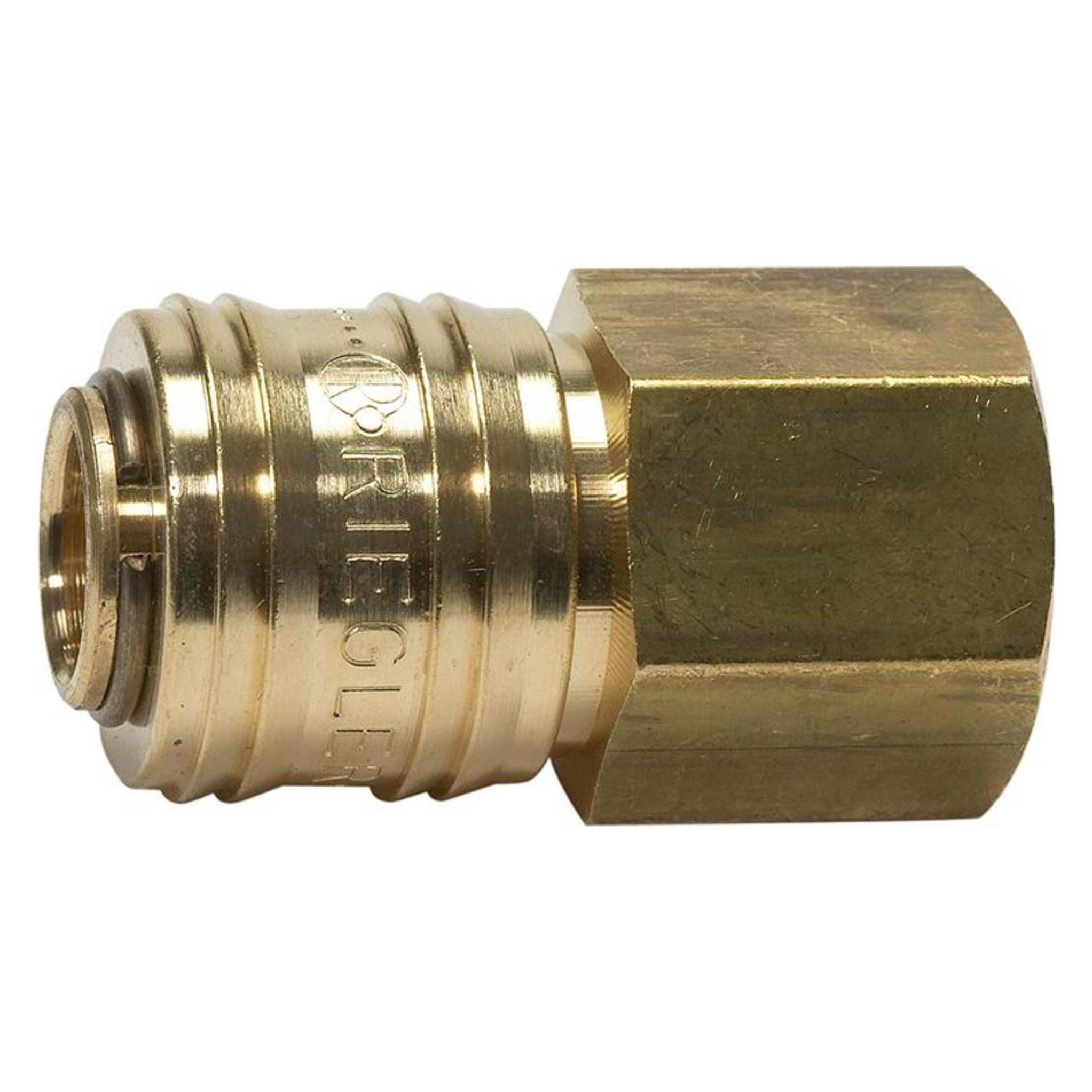 Riegler Schnellverschlusskupplung 1/2" IG Mess.blank NW 7,2 max.12bar (115644)
