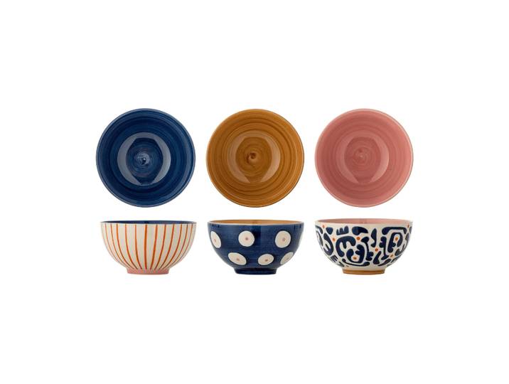 Bloomingville Eviaya bol Multicolore, 3 pièces