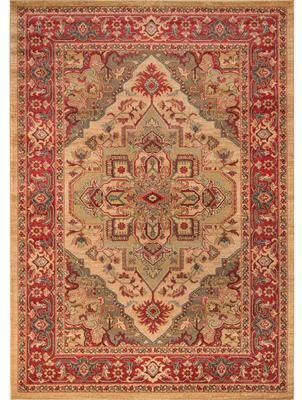 ECARPETGALLERY Machine Woven Lux Traditional Area Rug