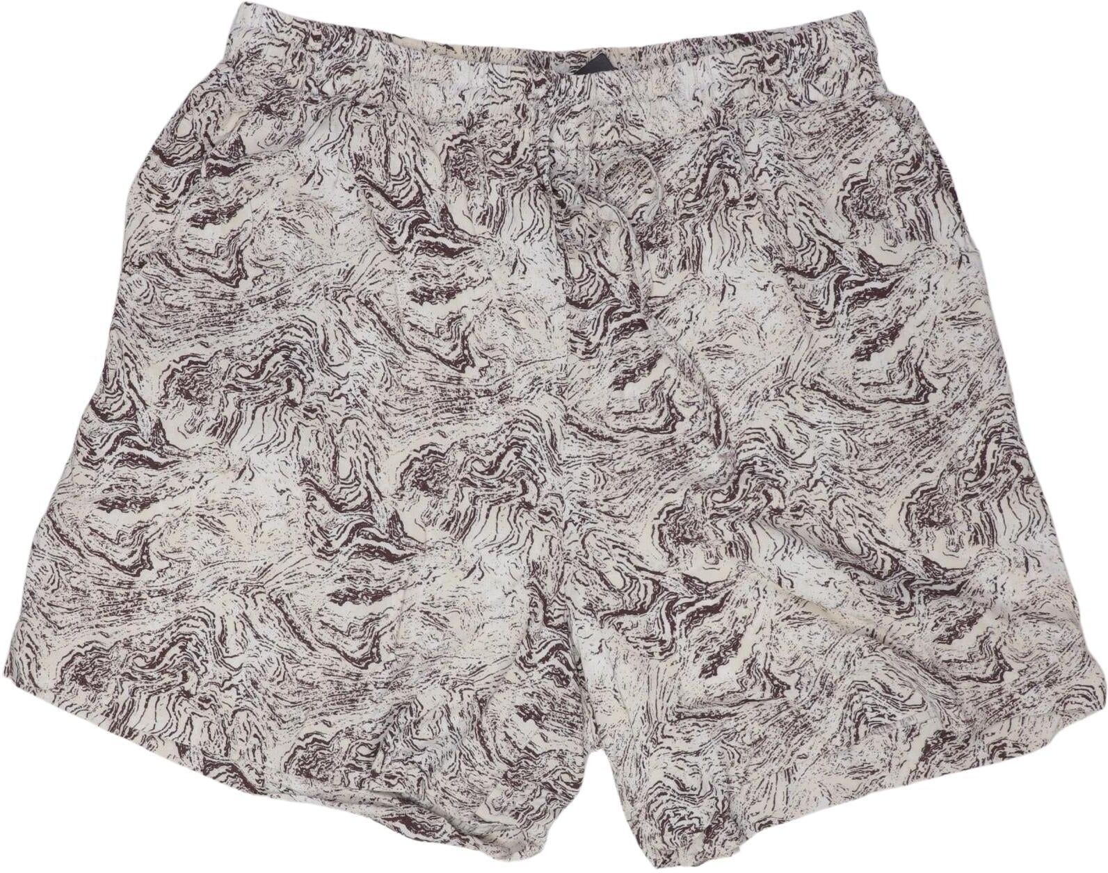 Object Damen Shorts, Beige, Gr. EU 42, Viskose - Second Hand
