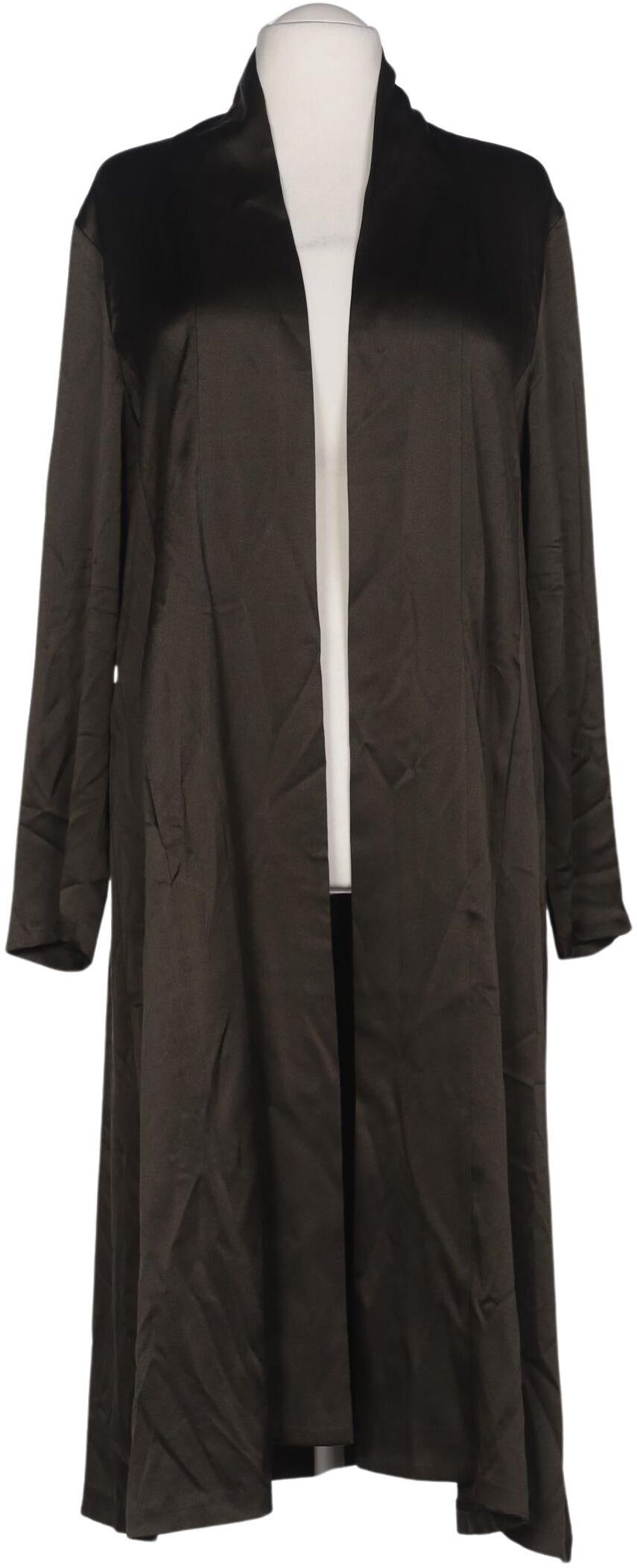 Eileen Fisher Damen Mantel, Braun, Gr. M, Seide - Second Hand