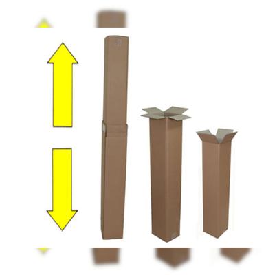 VEPATIM 10x Versandhülsen teleskopierbar bis 2050x180x150mm stufenlos verstellbar 2-wellig