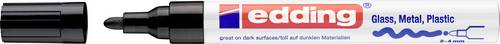 Edding 750 4-750-9-001 Lackmarker Schwarz 2 mm, 4mm