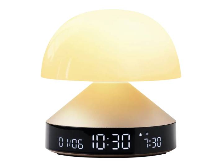 Wecker Mina Sunrise, Lexon, gold, KunststoffKunststoff/Metall