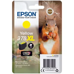 Epson Original 378XL Eichhörnchen Druckerpatrone gelb 830 Seiten 9,3ml (C13T37944010)