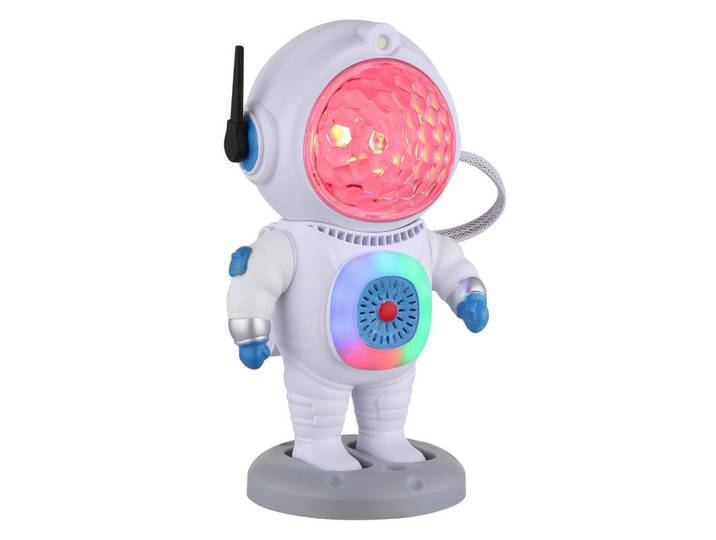 Globo Led-Tischleuchte, Klar, Rot, Silberfarben, Kunststoff, 11x22x12 cm, CE, Stufenschalter, Farben fixierbar, Farbtemperaturwechsler, Lampen & Leuchten, LED Beleuchtung, LED-Tischleuchten