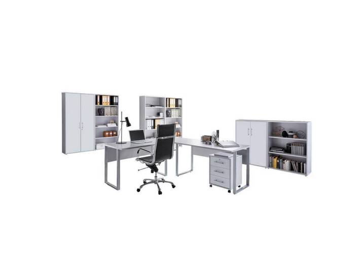 Büro Office Edition Weiß, Grau