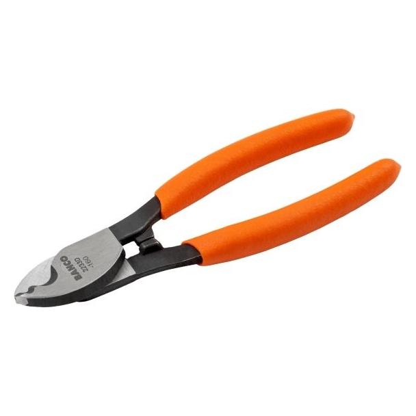 Bahco Kabelschneider mit PVC-beschichteten Griffen für Cu- und Al-Kabel 160 mm (160 mm) (2233D 160)