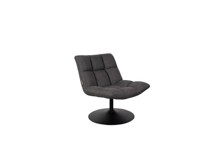 Dutch Bone Bar Relaxsessel Bouclé Dunkelgrau