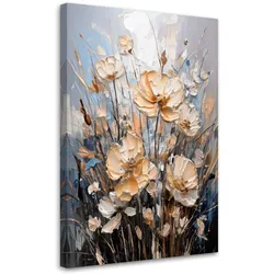 LEINWANDBILD Blumen 60x90cm