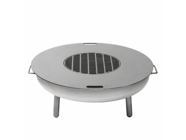 Grillplatte für Feuerschale mit Einsatz Ø 85 cm