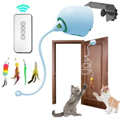 Inspire Essentials WhackFlutter 4 In 1 Interactive Cat Toy Center 6