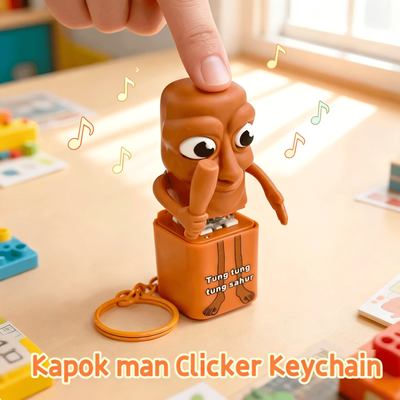 Shop Station Tung Tung Tung Sahur Keychain Interactive Fidget Keychain & Luminous Sound Pendant Tung Tung Tung Sahur Keychain Interactive Fidget Keychain & Luminous Sound Pendant