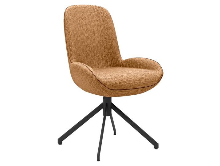 Musterring Stuhl MR HELVIN, kupfer, Stoff