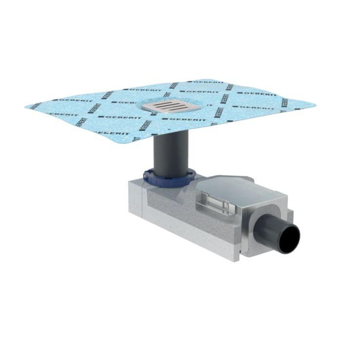 Geberit Duschbodenablauf 154050001 Fußboden ab 90 mm, für bodenebene Dusche