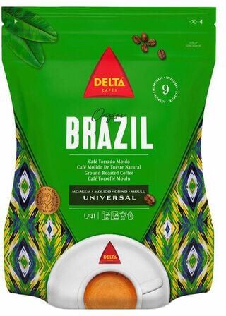 deltaCafes Delta Cafés Brazil Gemahlener Kaffee 220 G - MaxiCoffee