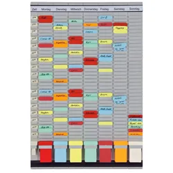 FRANKEN Stecktafel 47,3 x 78,3 cm 7 - Fach