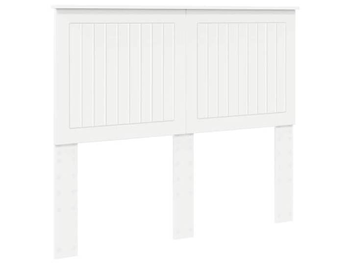 HGLADYU Kopfteil Weiß 120 cm aus Holzwerkstoff mit rechteckigem Design für die Bett Unterstützung Dieser Titel integriert alle erforderlichen Schlüsselwörter (Kopfteil Weiß 120 cm