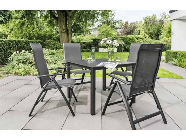 Kettler Cubic/Legato Curve Gartenmöbel-Set 6tlg.