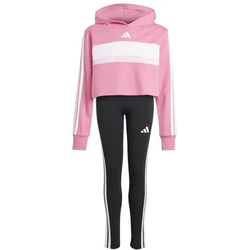 adidas Seasonal Essentials Tiberio 3 Stripes Fleece Leggings Set
