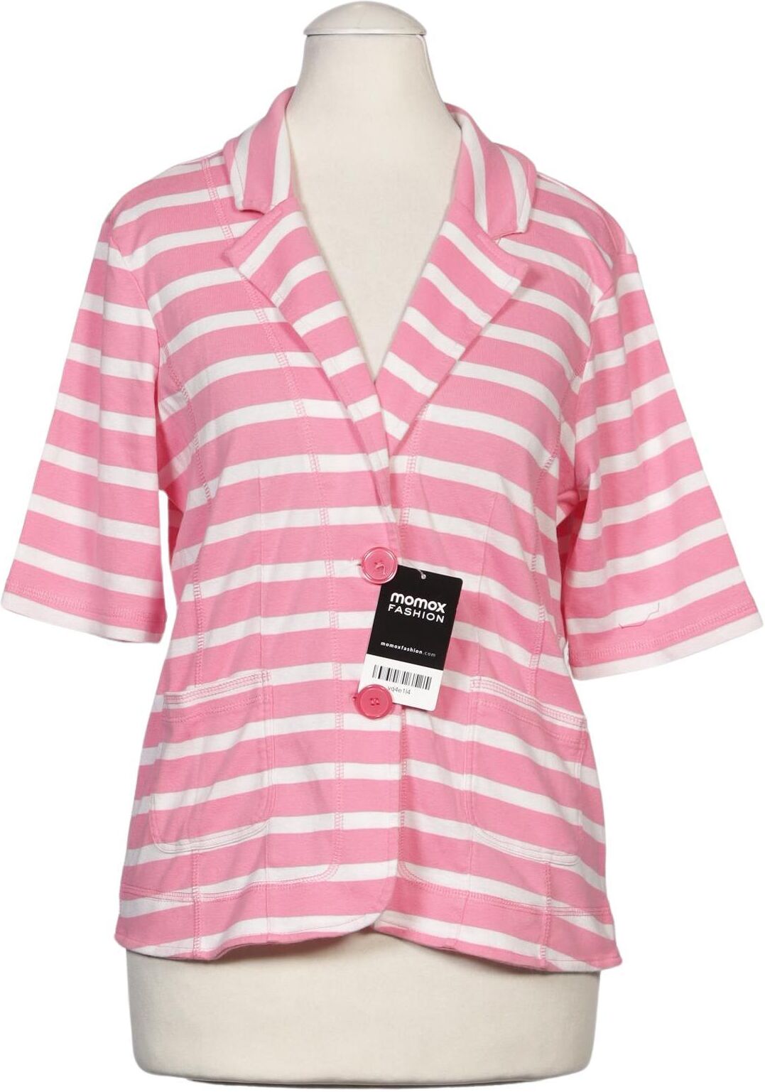 Public Damen Blazer, Mehrfarbig, Gr. EU 38, Baumwolle - Second Hand