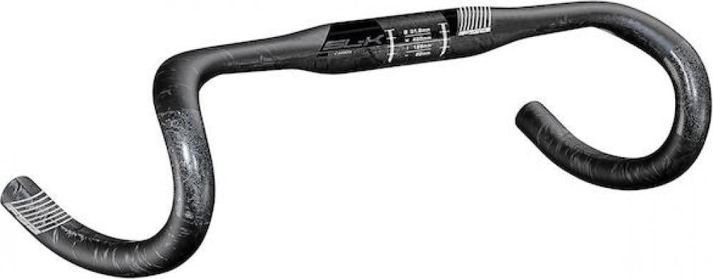 FSA Lenker SL-K Road Compact 31,8 x 380 mm Schwarz - leichter Carbon-Rennradl...
