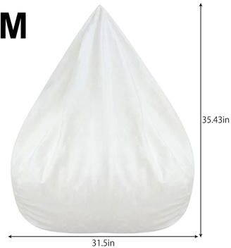 Inspire Essentials Bean Bag Inner Liner Replacement Sofa Cover Insert Durable Storage Fill Bag m 80x90cm 2pcs