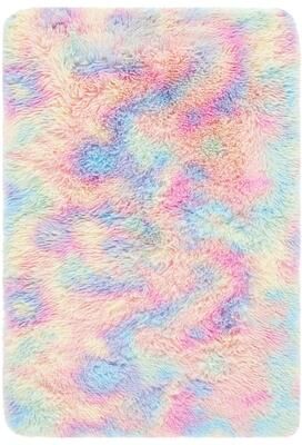 SAFAVIEH Rainbow Shag George Shag Rug