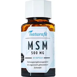 NATURAFIT MSM 500 mg Kapseln 60 St