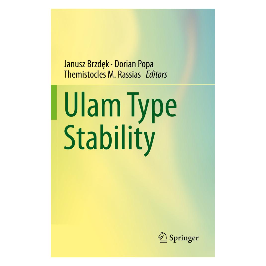 Springer Ulam Type Stability (Englisch, Softcover, Dorian Popa, Janusz Brzdek, Themistocles M. Rassias) (56163767)