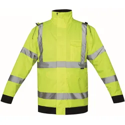 Korntex,  Hi-Vis Premium Regenjacke (S)