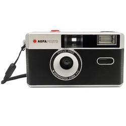 AfgaPhoto Reusable analoge Kleinbildkamera Schwarz