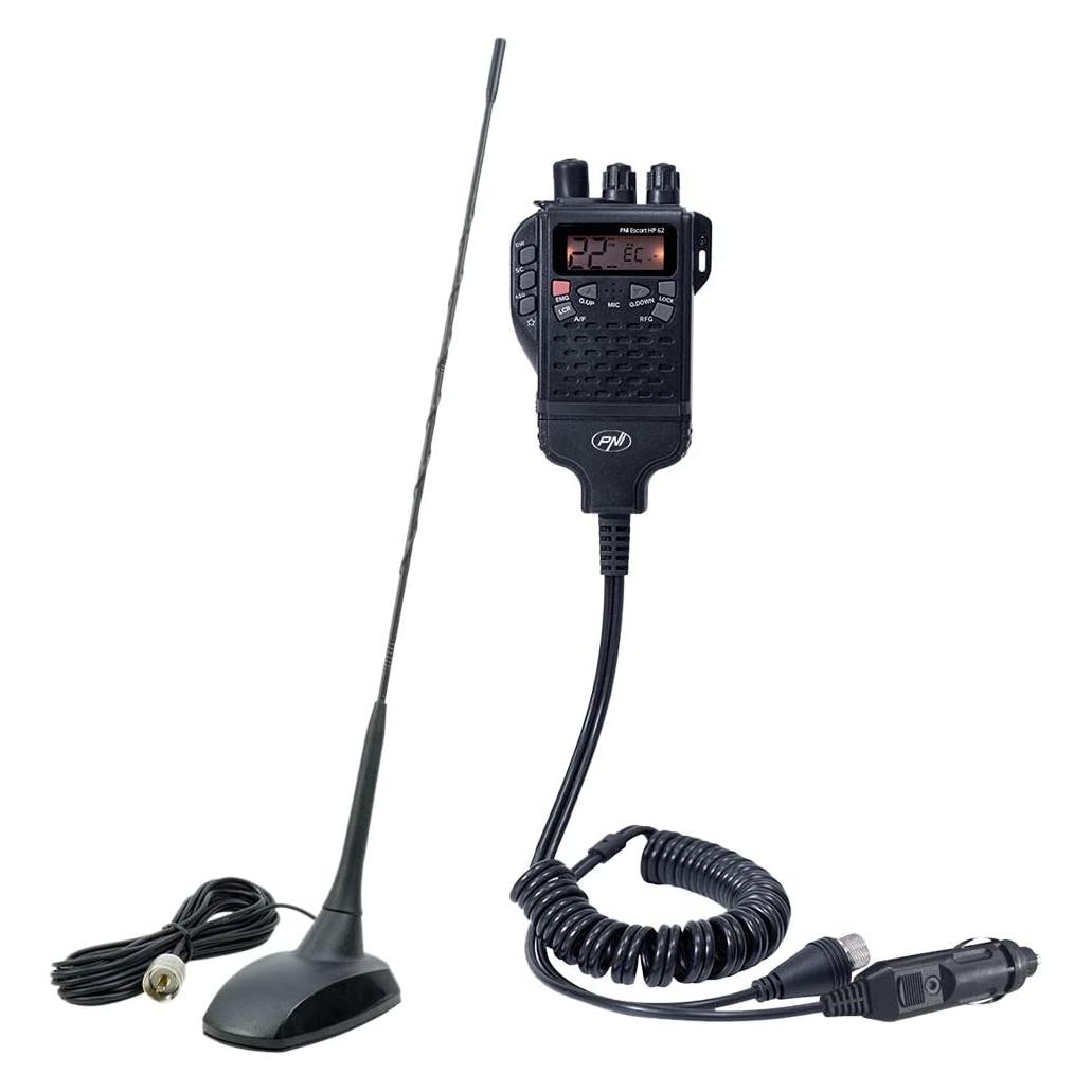 PNI Paket Radio CB Escort HP 62 und Antenne (23850684)