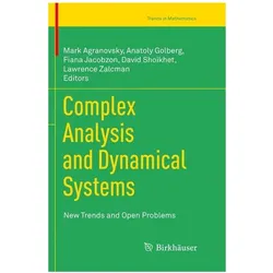 Complex Analysis and Dynamical Systems, Fachbücher