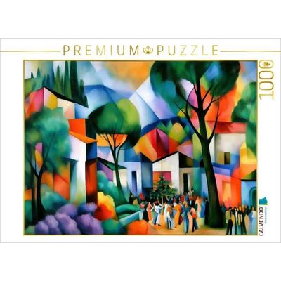 CALVENDO Puzzle Lebendige Maifeier | 1000 Teile Lege-Größe 64x48cm Foto-Puzzle für glückliche Stunden, von , Calvendo Puzzle