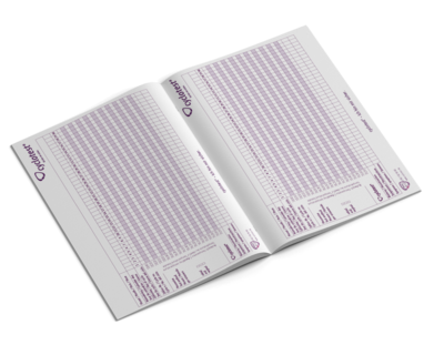Uebe Medical GmbH CYCLOTEST Kurvenblätter für Fruchtbarkeitsprofil 1 P 01498580