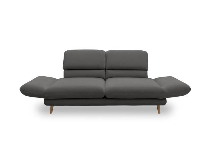 Domo 2-Sitzer »Malaga« - 180x98x92cm - grau -