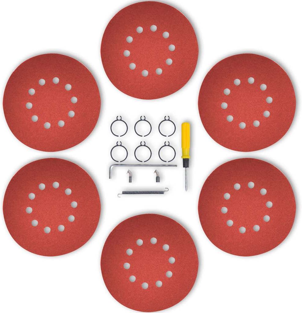 vidaXL Ponceuse de cloison sèche Rouge 750 W