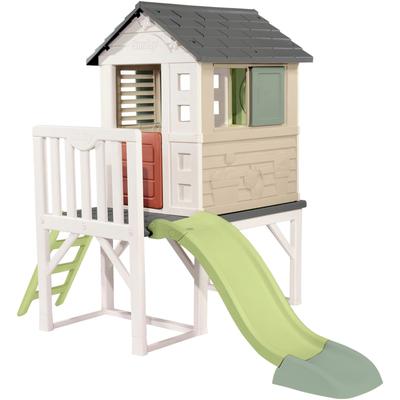 Spielhaus SMOBY "Smoby Life Stelzen", bunt, Spielhäuser, KinderB:243cm H:197cm T:160cm, Kunststoff, Spielhaus, Made in Europe, B:243cm H:197cm T:160cm