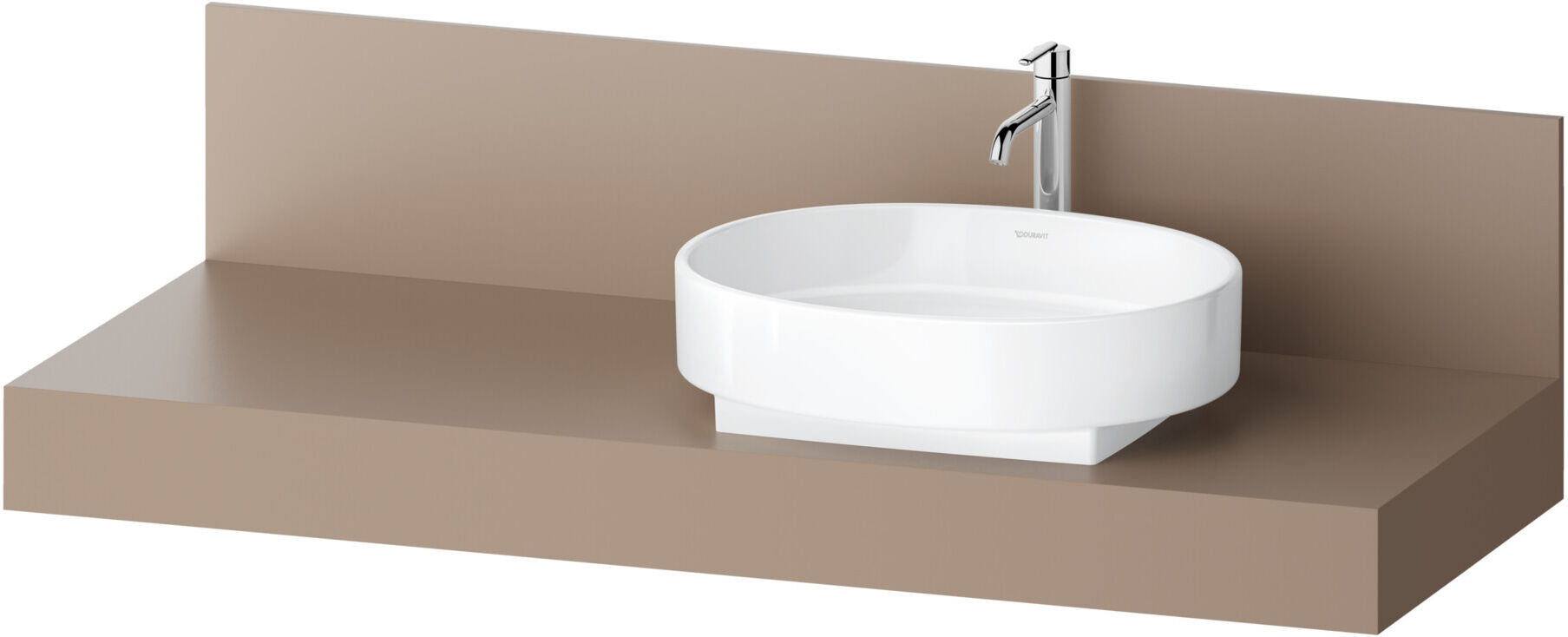 Duravit Konsole Balcoon 140x55x37cm, 1 Ausschn, Beck. re, umb ma (BA90600IFIF0000)
