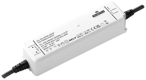 Dehner Elektronik SPF 60-24VSP LED-Trafo, LED-Treiber Konstantspannung 60W 2.5A 24V Möbelzulassung, Überlastschutz, Überspannung