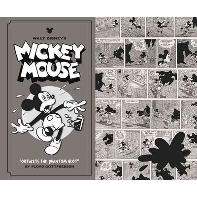 Walt Disney's Mickey Mouse Outwits the Phantom Blot, Gebundene Ausgabe von Floyd Gottfredson, Fantagraphics Books, 978-1-60699-736-9