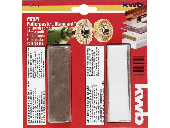 KWB polijstpasta 2 delig\, zb verpakking